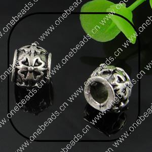Europenan style Beads. Fashion jewelry findings. 12x9.5mm, Hole size:5mm. Sold by Bag