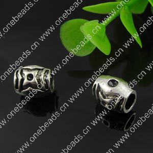 Europenan style Beads. Fashion jewelry findings. 11x9mm, Hole size:4.5mm. Sold by Bag