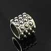 Europenan style Beads. Fashion jewelry findings. 8.5x7.5mm, Hole size:5mm. Sold by Bag
