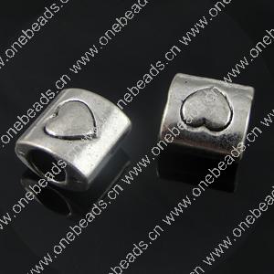 Europenan style Beads. Fashion jewelry findings. 10x10mm, Hole size:4.5mm. Sold by Bag