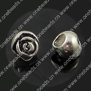 Europenan style Beads. Fashion jewelry findings. 11.5x10mm, Hole size:4.5mm. Sold by Bag