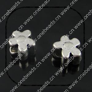 Europenan style Beads. Fashion jewelry findings. 11x12.5mm, Hole size:5x4.5mm. Sold by Bag