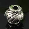 Beads. Fashion Zinc Alloy jewelry findings. Lantern 8x7mm，Hole size:2.5mm. Sold by Bag