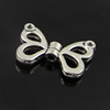 Beads. Fashion Zinc Alloy jewelry findings. Bowknot 15x10.5mm，Hole size:2mm. Sold by Bag