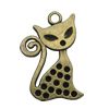 Pendant. Fashion Zinc Alloy Jewelry Findings. Animal 30x21mm，Sold by Bag 
