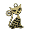 Pendant. Fashion Zinc Alloy Jewelry Findings. Animal 30x21mm，Sold by Bag 