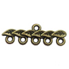 Connector. Fashion Zinc Alloy Jewelry Findings. 28x9mm. Sold by Bag