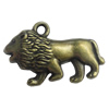 Pendant. Fashion Zinc Alloy Jewelry Findings. Animal 28x19mm，Sold by Bag 
