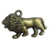 Pendant. Fashion Zinc Alloy Jewelry Findings. Animal 28x19mm，Sold by Bag 