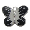 Zinc Alloy Enamel Pendant. Fashion Jewelry Findings. Animal 16x20mm. Sold by Bag