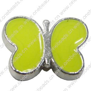 Europenan style Enamel Beads. Fashion jewelry findings. 14.5x11mm, Hole size:4mm. Sold by Bag