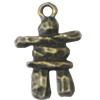 Pendant. Fashion Zinc Alloy Jewelry Findings. 21x14mm，Sold by Bag 
