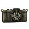Connector. Fashion Zinc Alloy Jewelry Findings. 55x29mm. Sold by PC