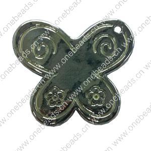 Pendant. Fashion Zinc Alloy jewelry findings. Animal 33x35mm. Sold by PC