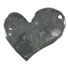 Pendant. Fashion Zinc Alloy jewelry findings. Heart 51x60mm. Sold by PC
