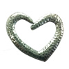 Pendant. Fashion Zinc Alloy jewelry findings. Heart 45x42mm. Sold by PC
