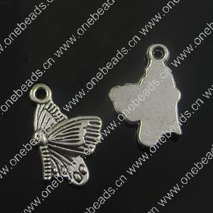 Pendant. Fashion Zinc Alloy Jewelry Findings. Animal 20x13mm. Sold by Bag