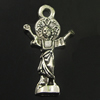 Pendant. Fashion Zinc Alloy Jewelry Findings. people 25x14mm. Sold by Bag
