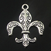 Pendant. Fashion Zinc Alloy Jewelry Findings. Anchor 26x21mm. Sold by Bag
