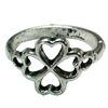Zinc Alloy Ring, 21mm, Inner dia：18mm Sold by Bag
