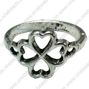 Zinc Alloy Ring, 21mm, Inner dia：18mm Sold by Bag