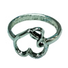 Zinc Alloy Ring, 21mm, Inner dia：18mm Sold by Bag