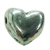 Beads. Fashion Zinc Alloy jewelry findings. Heart 8x8mm, Sold by Bag