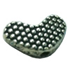 Beads. Fashion Zinc Alloy jewelry findings. Heart 10x11mm, Sold by Bag
