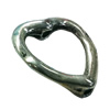 Beads. Fashion Zinc Alloy jewelry findings. Heart 13x12mm, Sold by Bag
