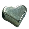 Beads. Fashion Zinc Alloy jewelry findings. Heart 6x7mm, Sold by Bag

