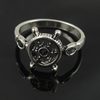 Zinc Alloy Ring, 21mm, Inner dia：18mm Sold by Bag
