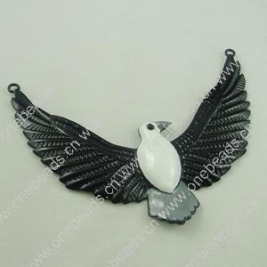 Zinc Alloy Enamel Connector. Fashion Zinc Alloy Jewelry Findings. Animal 95x115mm. Sold by PC