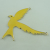 Zinc Alloy Enamel Connector. Fashion Zinc Alloy Jewelry Findings. Animal 75x73mm. Sold by PC
