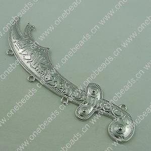 Connector. Fashion Zinc Alloy Jewelry Findings. Broadsword 32x137mm. Sold by PC