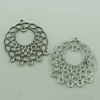 Connector. Fashion Zinc Alloy Jewelry Findings. Donut 33x28mm. Sold by Bag