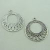 Connector. Fashion Zinc Alloy Jewelry Findings. Donut 36x31mm. Sold by Bag
