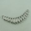 Connector. Fashion Zinc Alloy Jewelry Findings. 40x18mm. Sold by Bag
