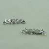 Connector. Fashion Zinc Alloy Jewelry Findings. Bar 27x8mm. Sold by Bag
