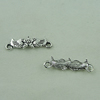 Connector. Fashion Zinc Alloy Jewelry Findings. Bar 27x8mm. Sold by Bag