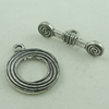 Clasps. Fashion Zinc Alloy jewelry findings. Loop:17.5x21mm. Bar:7x25mm. Sold by Bag
