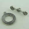 Clasps. Fashion Zinc Alloy jewelry findings. Loop:17.5x21mm. Bar:7x25mm. Sold by Bag