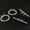 Clasps. Fashion Zinc Alloy jewelry findings. Loop:21x21mm. Bar:7x32mm. Sold by Bag
