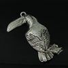 Pendant. Fashion Zinc Alloy Jewelry Findings. Animal 68x40mm. Sold by PC
