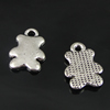 Pendant. Fashion Zinc Alloy Jewelry Findings. Animal 15x11mm. Sold by Bag
