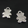 Pendant. Fashion Zinc Alloy Jewelry Findings. Animal 15x11mm. Sold by Bag

