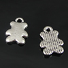 Pendant. Fashion Zinc Alloy Jewelry Findings. Animal 15x11mm. Sold by Bag