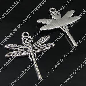 Pendant. Fashion Zinc Alloy Jewelry Findings. Animal 32x29mm. Sold by Bag