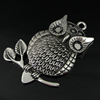 Pendant settings. Fashion Zinc Alloy Jewelry Findings. Animal 72x53.5mm. Sold by PC
