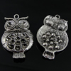 Pendant settings. Fashion Zinc Alloy Jewelry Findings. Animal 39x23mm. Sold by Bag
