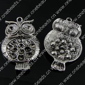 Pendant settings. Fashion Zinc Alloy Jewelry Findings. Animal 39x23mm. Sold by Bag
